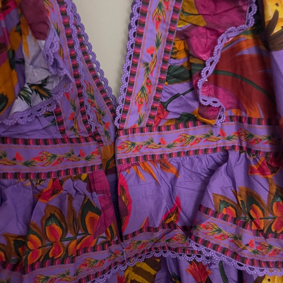 FARM RIO - Floral Purple Dress - Picture 5 of 7